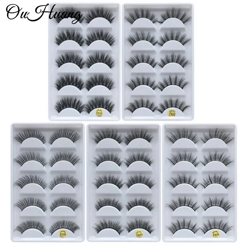 5Pairs Natural False Eyelashes Fake Lashes Long Makeup 3D Mink Lashes Eyelash Extension Mink Eyelashes for Beauty Maquiagem F810
5Pairs Natural False Eyelashes Fake Lashes Long Makeup 3D Mink Lashes Eyelash Extension Mink Eyelashes for Beauty Maquiagem F810