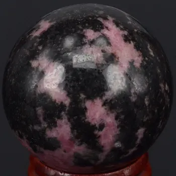 (1.6")40MM Natural Pink & Black Rhodonite Sphere BallChakra Crystal Reiki Healing Carved Decorative Crafts W/Stand, Minerals
(1.6")40MM Natural Pink & Black Rhodonite Sphere BallChakra Crystal Reiki Healing Carved Decorative Crafts W/Stand, Minerals