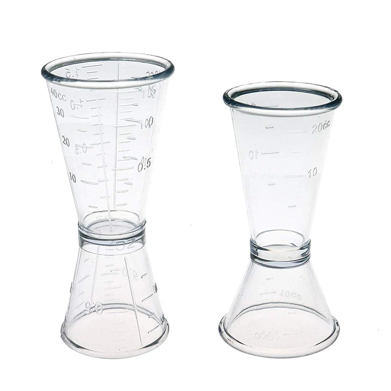 40CC 20CC PC Double Jigger Cocktail Drink Mixer Measuring Cup Jigger Measurer Set Bar Tools
40CC 20CC PC Double Jigger Cocktail Drink Mixer Measuring Cup Jigger Measurer Set Bar Tools