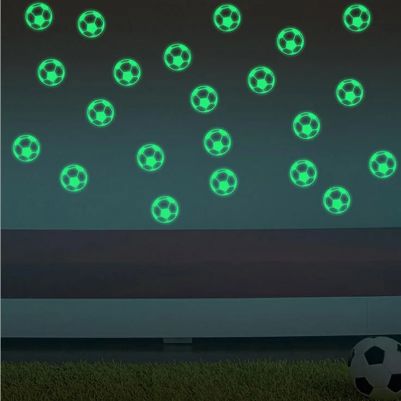 12Pcs/Set Creative Cartoon Football Luminous Wall Sticker Glow Fluorescent Wallpapers Kids Room Decor Wall Sticker Decoration
12Pcs/Set Creative Cartoon Football Luminous Wall Sticker Glow Fluorescent Wallpapers Kids Room Decor Wall Sticker Decoration