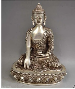 Copper Brass CHINESE crafts decor ation Asian bir 006455 China old Tibetan Silver BRASS Sakyamuni Buddha Statue
Copper Brass CHINESE crafts decor ation Asian bir 006455 China old Tibetan Silver BRASS Sakyamuni Buddha Statue