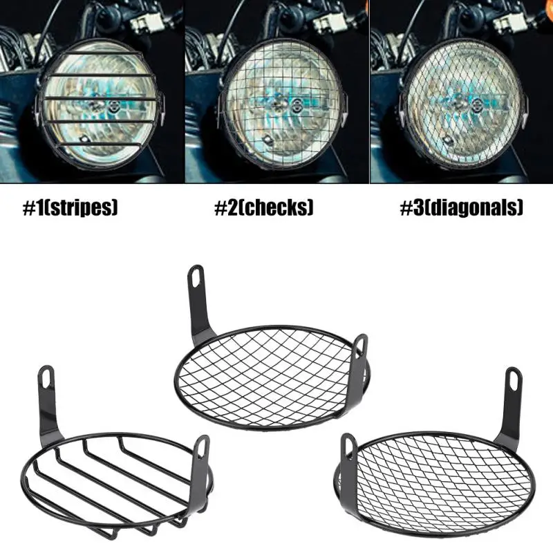 6.5 Motorcycle Side Mount Headlight Round Grill Cover Mask Led Headlights Grill Cover CNC for Cruiser Chopper Cafe Racer new
6.5 Motorcycle Side Mount Headlight Round Grill Cover Mask Led Headlights Grill Cover CNC for Cruiser Chopper Cafe Racer new