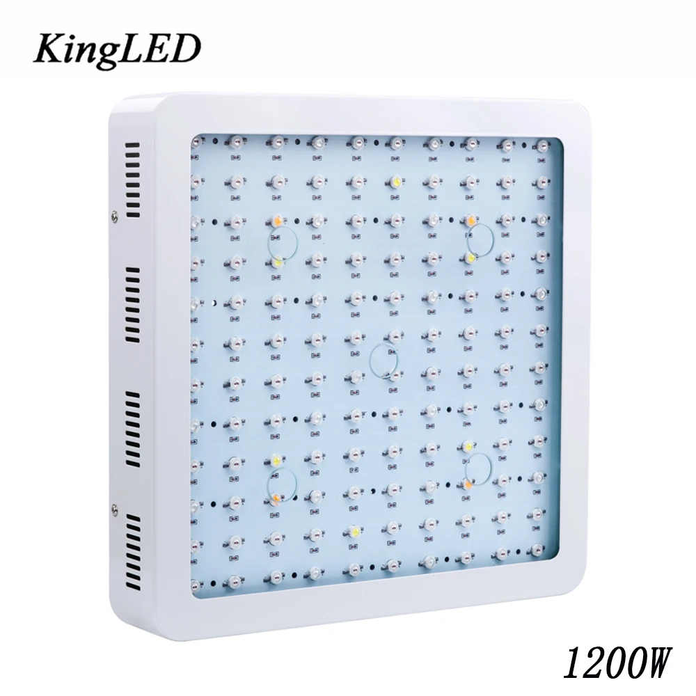 Hot KingLED 1200W Double Chips LED Grow Light Full Spectrum For Indoor Plants and Flower Phrase Very High Yield LED Grow Light
Hot KingLED 1200W Double Chips LED Grow Light Full Spectrum For Indoor Plants and Flower Phrase Very High Yield LED Grow Light