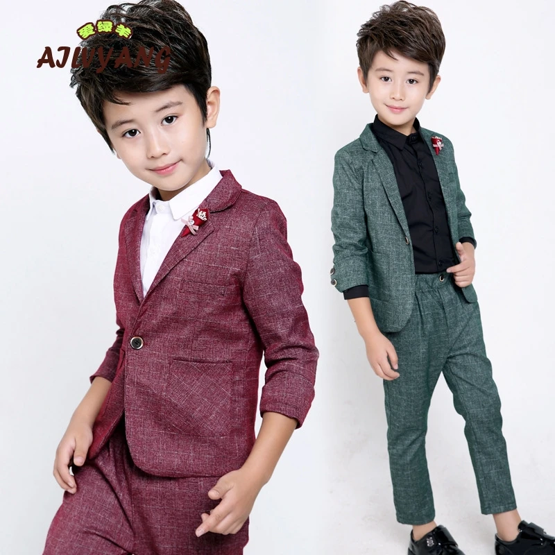 Children Formal Wedding Suit Sets Boys Gentleman Blazer Pants 2pcs Clothes Sets Kids Flower Boys Party Dress Outfits
Children Formal Wedding Suit Sets Boys Gentleman Blazer Pants 2pcs Clothes Sets Kids Flower Boys Party Dress Outfits