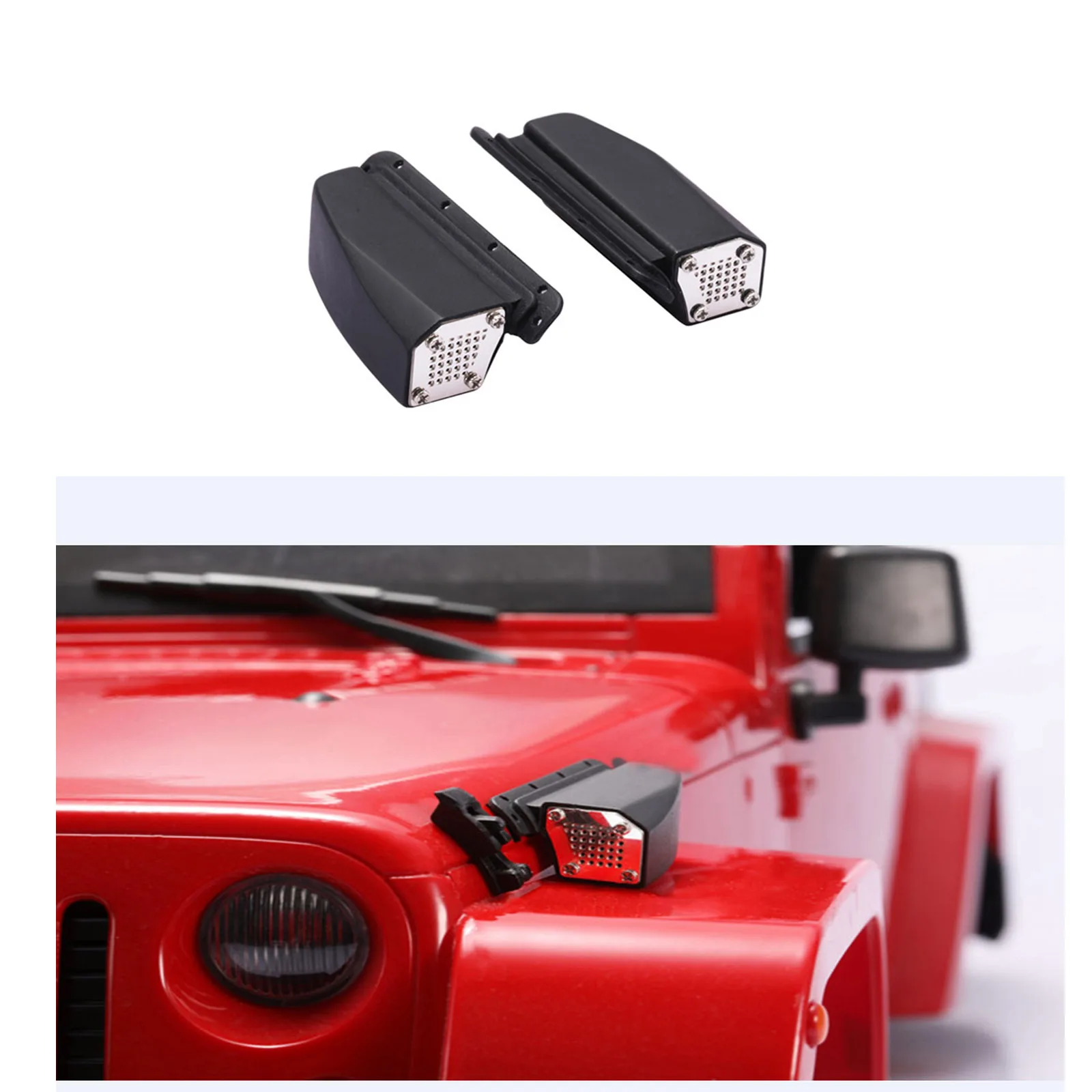 Replacement Air Filter Engine Large Flow Air Intake Cover for Traxxas TRX4 Ford Bronco, Jeep wrangler ,KM2 RC Car Spare Parts
Replacement Air Filter Engine Large Flow Air Intake Cover for Traxxas TRX4 Ford Bronco, Jeep wrangler ,KM2 RC Car Spare Parts
