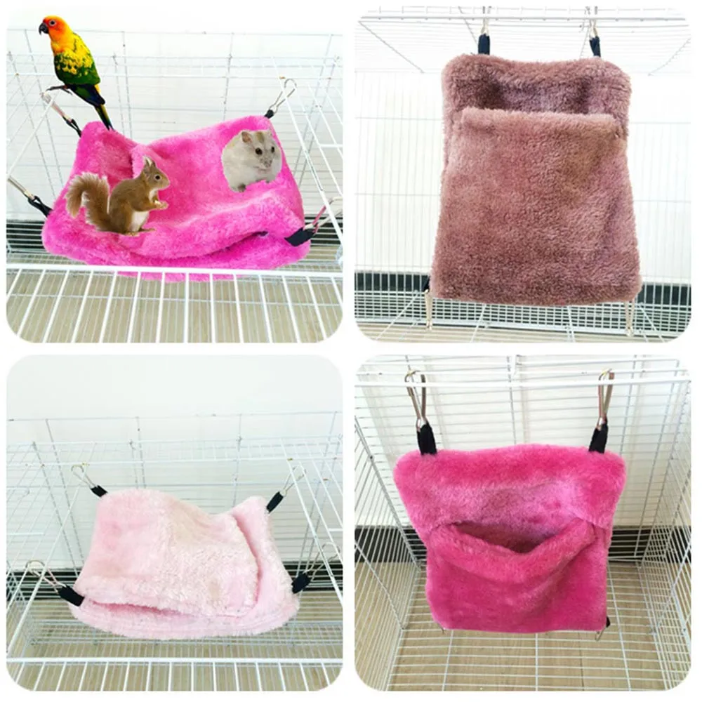 2018 NEW Warm Bed Rat Hammock Squirrel Winter Toys Pet Hamster Cage House Hanging Nest 0411
2018 NEW Warm Bed Rat Hammock Squirrel Winter Toys Pet Hamster Cage House Hanging Nest 0411