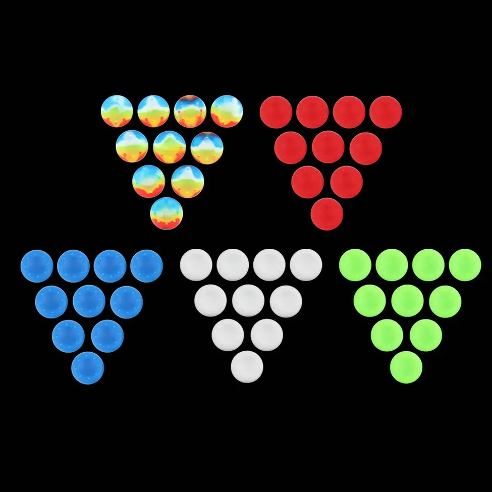 10pcs Joystick Caps Colorful Silicone Analog Controller Thumb Stick Grip Thumbstick Cap Cover Key Protector For PS4 for XBOX ONE
10pcs Joystick Caps Colorful Silicone Analog Controller Thumb Stick Grip Thumbstick Cap Cover Key Protector For PS4 for XBOX ONE