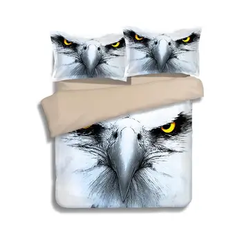 2/3 pcs 100% Microfiber 3d bedding sets American eagle print bed sheet set duvet cover pillowcase twin full queen size bed linen
2/3 pcs 100% Microfiber 3d bedding sets American eagle print bed sheet set duvet cover pillowcase twin full queen size bed linen