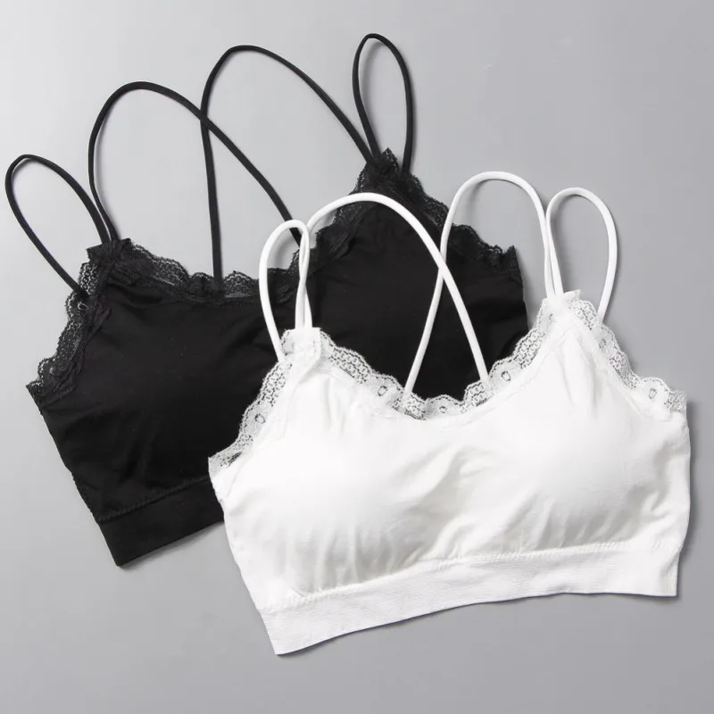 Women Bra Lace Embroidered Seamless Vest Chest Strap Chest Pad Beauty Back Chest Underwear
Women Bra Lace Embroidered Seamless Vest Chest Strap Chest Pad Beauty Back Chest Underwear