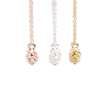 Fashion pinecone ball pendant necklaces Three dimensional pinecone fruit necklaces Lovely women plant seeds necklaces for gift
Fashion pinecone ball pendant necklaces Three dimensional pinecone fruit necklaces Lovely women plant seeds necklaces for gift