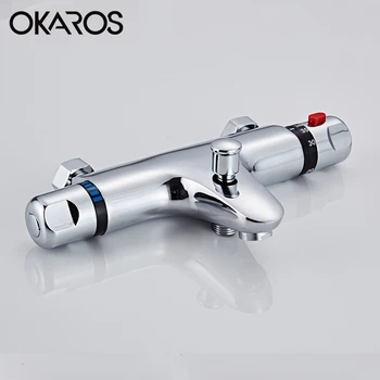 OKAROS Basic Thermostatic Shower Faucet Switch Control Hot And Cold Intelligent Shower Control Y008-M
OKAROS Basic Thermostatic Shower Faucet Switch Control Hot And Cold Intelligent Shower Control Y008-M