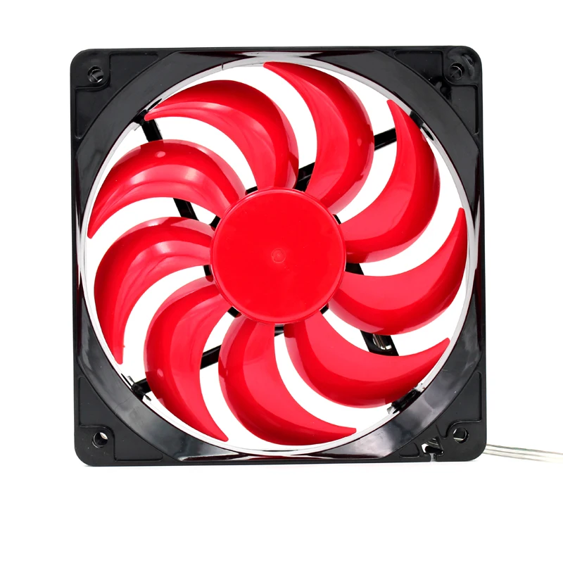 NEW 12V 4Pin & 3Pin 120mm *120mm* 25mm 12025 Red Color Nine Sickle Leaves Fan PC Case System Cooling Fan
NEW 12V 4Pin & 3Pin 120mm *120mm* 25mm 12025 Red Color Nine Sickle Leaves Fan PC Case System Cooling Fan