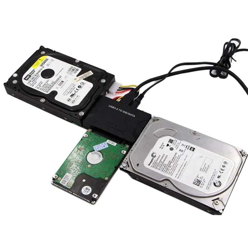 USB3.0 to IDE / SATA Converter USB IDE SATA Adapter Hard Drive SATA to USB 3.0 DATA Transfer US jun22
USB3.0 to IDE / SATA Converter USB IDE SATA Adapter Hard Drive SATA to USB 3.0 DATA Transfer US jun22