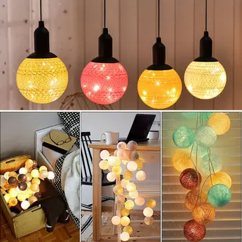 10 LED Ball Lamps Battery Christmas Cotton Ball Fairy Lights Wedding Party Home Decor Pendant Lights Lamp
10 LED Ball Lamps Battery Christmas Cotton Ball Fairy Lights Wedding Party Home Decor Pendant Lights Lamp