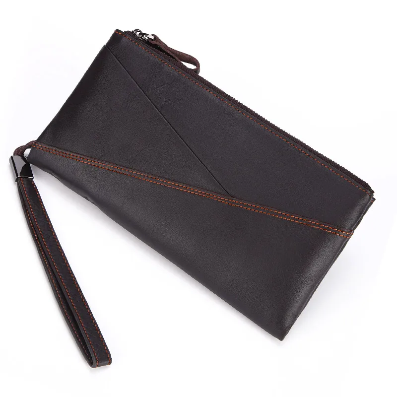 Luxury Stitched 100% Top Genuine Cowhide Leather High Quality Men Long Wallet Coin Purse Vintage Designer Male Carteira Wallets
Luxury Stitched 100% Top Genuine Cowhide Leather High Quality Men Long Wallet Coin Purse Vintage Designer Male Carteira Wallets
