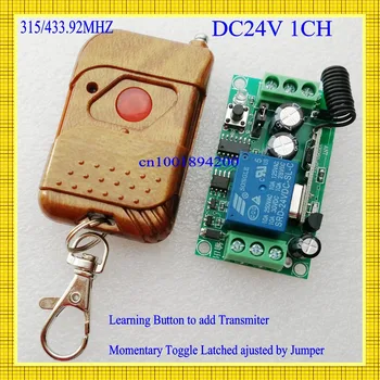 DC 24V 1CH Remote Switch 10A Relay Receiver Transmitter NO COM NC Output Relay Switching Learning Code ASK 315/433 Smart Home
DC 24V 1CH Remote Switch 10A Relay Receiver Transmitter NO COM NC Output Relay Switching Learning Code ASK 315/433 Smart Home