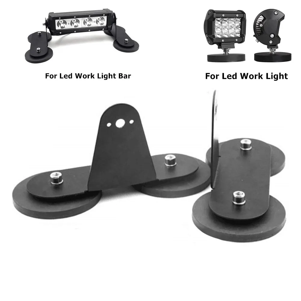 2pc Universal Magnet Base Light Bar Holder for Car Roof Tractors Off Road 4x4 Magnetic Mounting Brackets For Led Work Light Bar
2pc Universal Magnet Base Light Bar Holder for Car Roof Tractors Off Road 4x4 Magnetic Mounting Brackets For Led Work Light Bar
