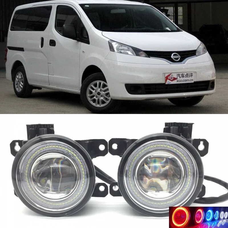 2 in 1 LED Angel Eyes DRL 3 Colors Daytime Running Lights Cut-Line Lens Fog Lamp for Nissan Note E11 NV200 Evalia 2011 Pixo UA0
2 in 1 LED Angel Eyes DRL 3 Colors Daytime Running Lights Cut-Line Lens Fog Lamp for Nissan Note E11 NV200 Evalia 2011 Pixo UA0