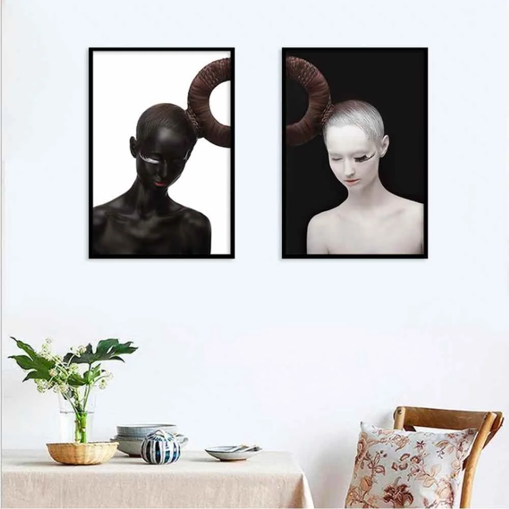 HAOCHU Twins Sister Painting Poster For Living Room Home Decor Painting Print Poster Simple Nordic Wall Picture Canvas Painting
HAOCHU Twins Sister Painting Poster For Living Room Home Decor Painting Print Poster Simple Nordic Wall Picture Canvas Painting