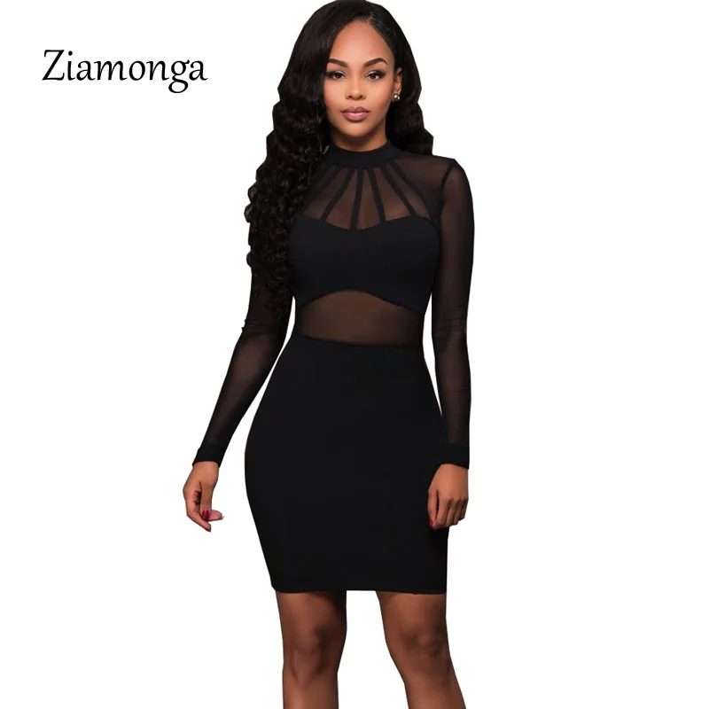 Ziamonga Street Style Fashion Spring Autumn Dress 2017 Hot Sale Long Sleeve Women Dresses Mesh Patchwork Short Casual Vestidos
Ziamonga Street Style Fashion Spring Autumn Dress 2017 Hot Sale Long Sleeve Women Dresses Mesh Patchwork Short Casual Vestidos