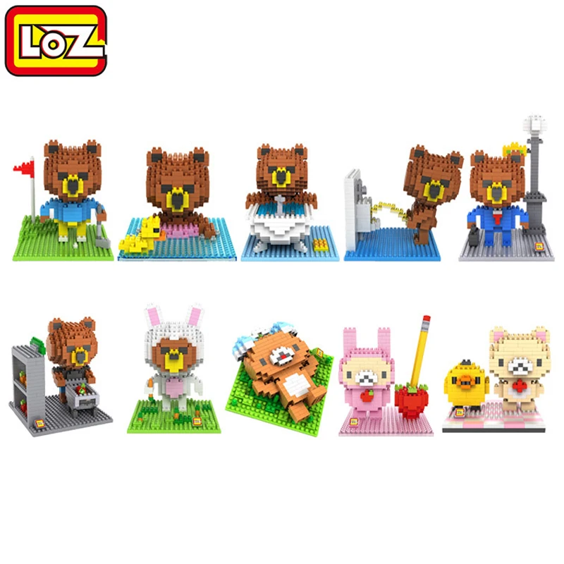 loz blocks building blocks cute cartoon line bear brown diamond nano blocks plastic toy bricks kids toys educational gift
loz blocks building blocks cute cartoon line bear brown diamond nano blocks plastic toy bricks kids toys educational gift