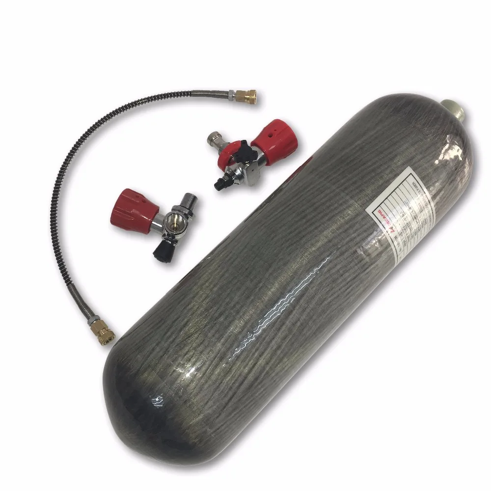 AC168101 воздушный/Пейнтбольный бак 4500psi 6.8L CE газовый баллон из углеродного волокна