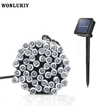 LED Outdoor Solar Lamps 12m 100 Leds String Lights Fairy Holiday Christmas Party Decor Lamp Solar Garden Waterproof Lights
LED Outdoor Solar Lamps 12m 100 Leds String Lights Fairy Holiday Christmas Party Decor Lamp Solar Garden Waterproof Lights