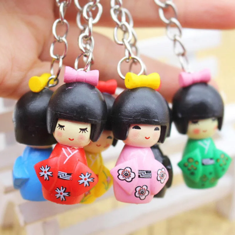 New Fashion Keychain Lovely Japanese Kimono Woman Cartoon Cute Style Creative Trinket Personalized Keychains Suitable For Women
New Fashion Keychain Lovely Japanese Kimono Woman Cartoon Cute Style Creative Trinket Personalized Keychains Suitable For Women