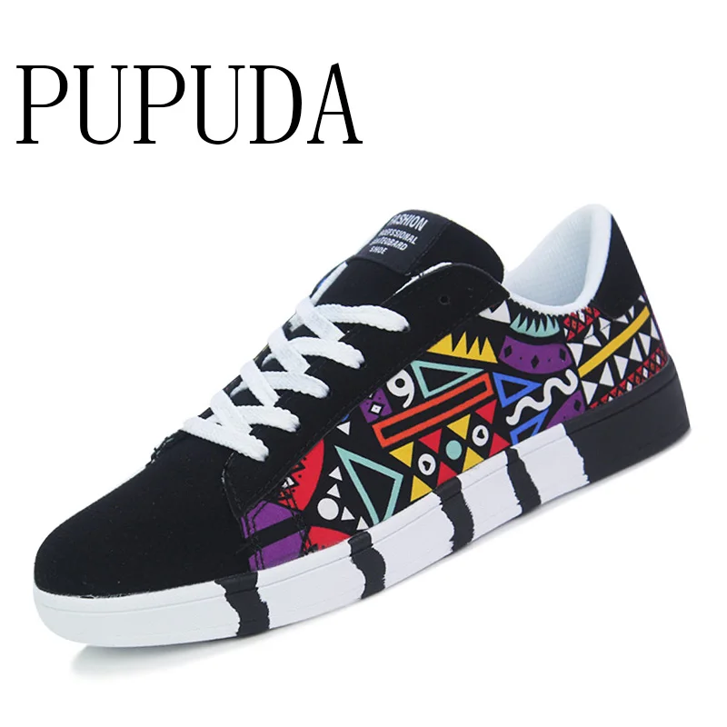 PUPUDA New Casual Sneakers Men Summer Fashion Cheap Canvas Shoes For Students Wide Lace Up Trend Causal Shoes Male 2019
PUPUDA New Casual Sneakers Men Summer Fashion Cheap Canvas Shoes For Students Wide Lace Up Trend Causal Shoes Male 2019