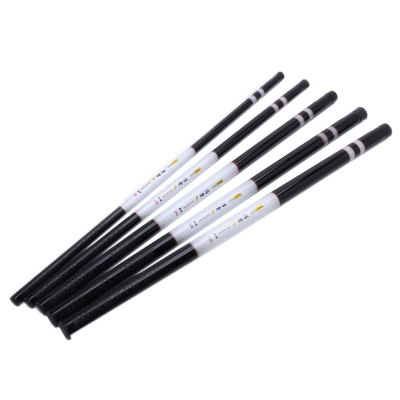 14.76ft Pole Travel Fishing Carbon Fiber Portable Telescopic Fishing Rod 4.5m