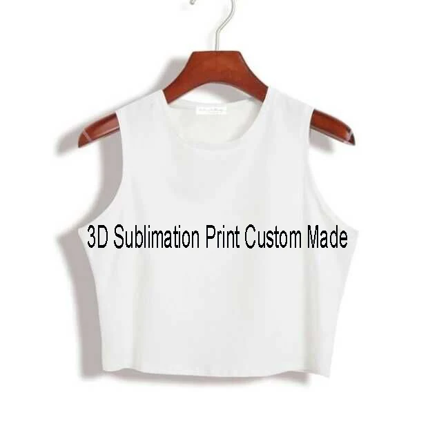 6 Styles Custom Made Create your own designs 3D Sublimation Print Milk Silk Crop Tops
6 Styles Custom Made Create your own designs 3D Sublimation Print Milk Silk Crop Tops