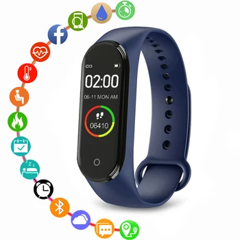 New Arrival M4 Smartband Pedometer Fitness tracker Smart Bracelet Blood Pressure Heart Rate Monitor IP67 Waterproof Smart Band
New Arrival M4 Smartband Pedometer Fitness tracker Smart Bracelet Blood Pressure Heart Rate Monitor IP67 Waterproof Smart Band