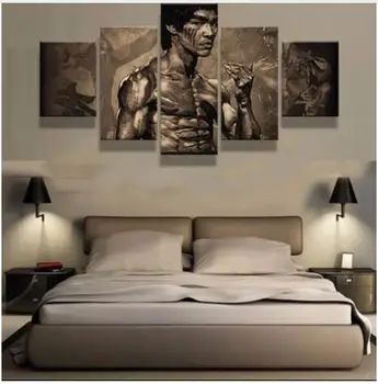 DIY 5pcs/set,5d Diamond Painting"Bruce Lee"full diamond Embroidery round/square 3d Cross Stitch for living room decoration art
DIY 5pcs/set,5d Diamond Painting"Bruce Lee"full diamond Embroidery round/square 3d Cross Stitch for living room decoration art