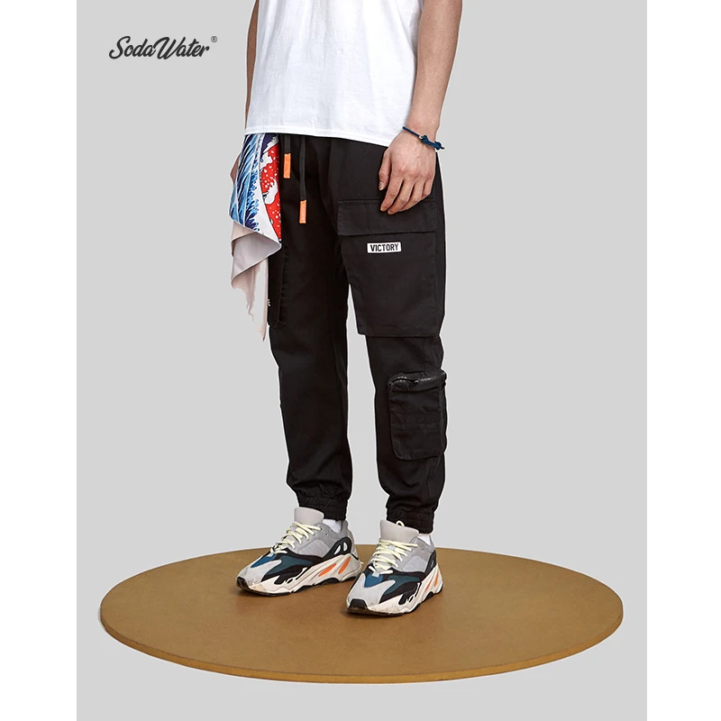 SODA WATER 2019 Summer Pants Brand Casual Cargo Pants Pocket Jogger Pants Elastic Waist Men's Casual Pants 94182SS
SODA WATER 2019 Summer Pants Brand Casual Cargo Pants Pocket Jogger Pants Elastic Waist Men's Casual Pants 94182SS