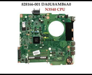 High quality 828166-601 For HP Pavilion 15-F Laptop Motherboard 828166-001 828166-501 DA0U8AMB6A0 U8A With N3540 CPU Tested
High quality 828166-601 For HP Pavilion 15-F Laptop Motherboard 828166-001 828166-501 DA0U8AMB6A0 U8A With N3540 CPU Tested