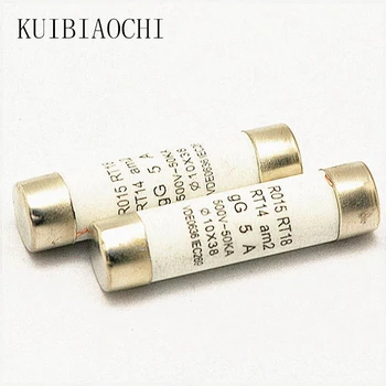 5pcs/lot RO15 fuse Ceramic insurance pipe 1A 2A 4A 5A 6A 8A 10A 16A 20A 25A 32A 10*38mm 10*38 fuse 500V Ceramic fuse RT18
5pcs/lot RO15 fuse Ceramic insurance pipe 1A 2A 4A 5A 6A 8A 10A 16A 20A 25A 32A 10*38mm 10*38 fuse 500V Ceramic fuse RT18