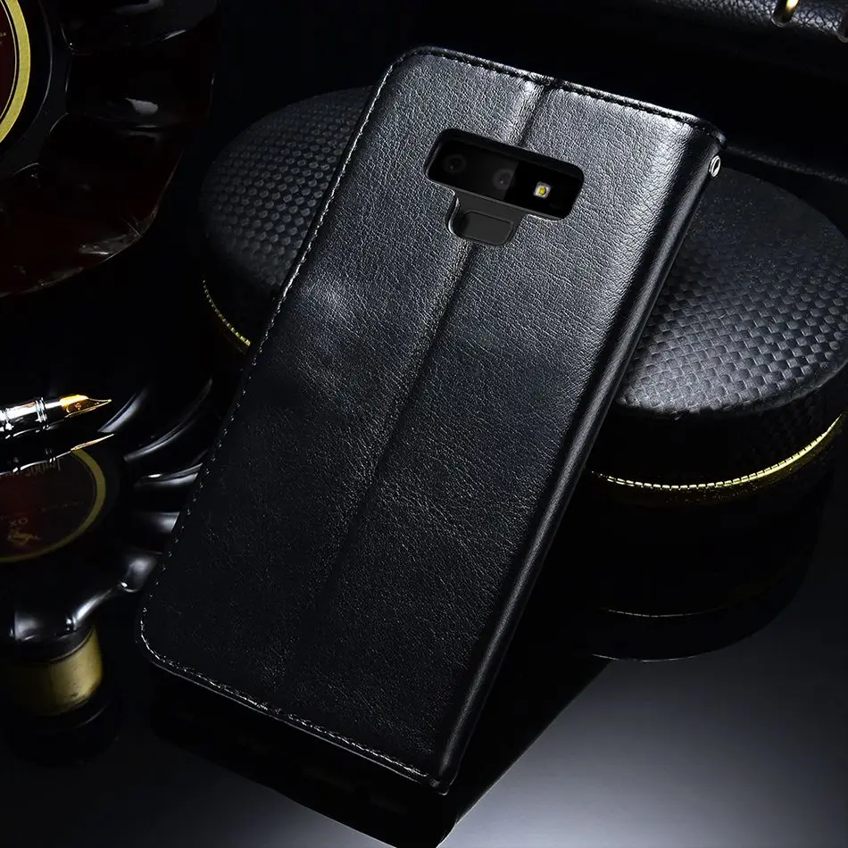 TOMKAS Wallet Case For Samsung Galaxy Note 9 Case Business Leather PU Case For Samsung S8 S9 Plus S7 Edge Note 8 Coque