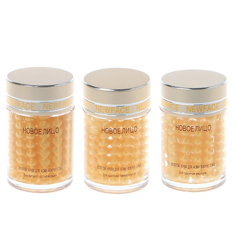 1PC New Face 30g Gold Essence Granule Eye Cream Anti Repairing Dark Circles Bag Wrinkles For Night Females Lady Anti Puffiness 
1PC New Face 30g Gold Essence Granule Eye Cream Anti Repairing Dark Circles Bag Wrinkles For Night Females Lady Anti Puffiness
