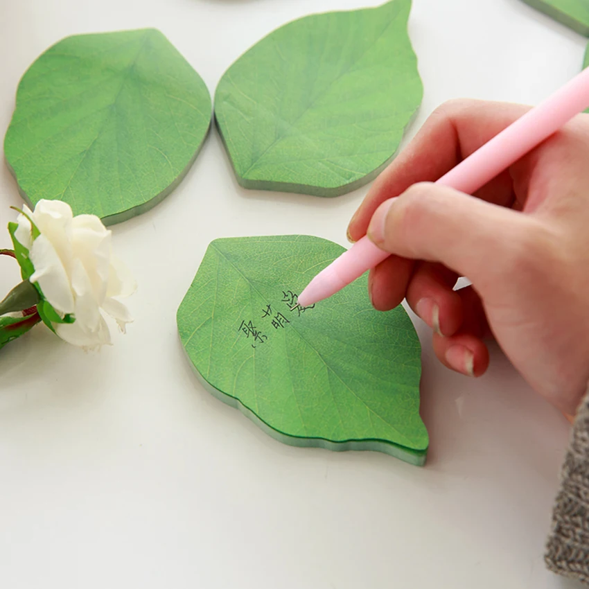 Simulation Green plant Sticky Notes Self-adhesive portable Message Memo Pad Scrapbook Stationery favor Memo Pads
Simulation Green plant Sticky Notes Self-adhesive portable Message Memo Pad Scrapbook Stationery favor Memo Pads