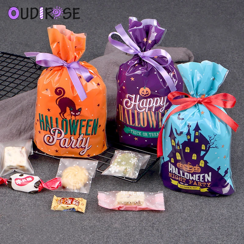 OUDIROSE 50pcs Candy Plastic Bag Easter Halloween Party Cookie Bag Birthday Gift Baking Dessert Snack Gift Bag Party Supplies
OUDIROSE 50pcs Candy Plastic Bag Easter Halloween Party Cookie Bag Birthday Gift Baking Dessert Snack Gift Bag Party Supplies