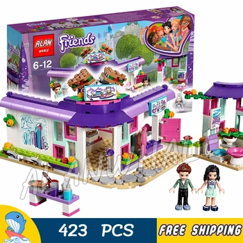 423pcs Friends Emma's Art Cafe 10856 Model Building Blocks Children Kids Bricks Compatible With Lago
423pcs Friends Emma's Art Cafe 10856 Model Building Blocks Children Kids Bricks Compatible With Lago