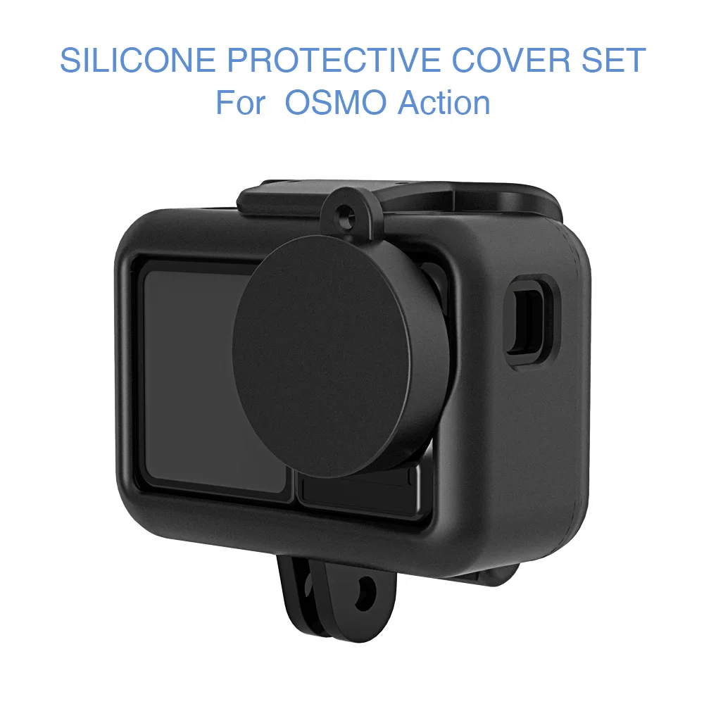 Silicone Protective Frame Cover Set Frame Shell Easy to Install Disassembly Extension Accessories for DJI Osmo Action Camera
Silicone Protective Frame Cover Set Frame Shell Easy to Install Disassembly Extension Accessories for DJI Osmo Action Camera