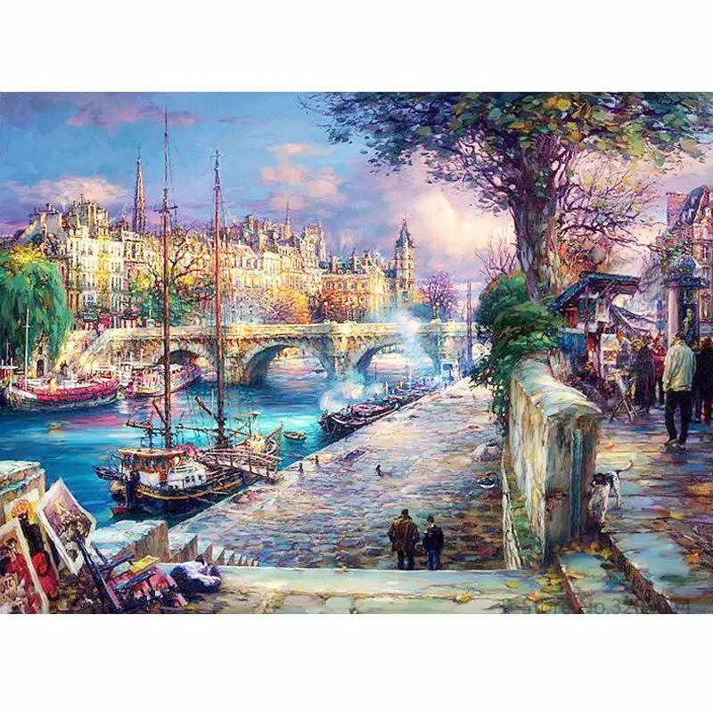 CHUNXIA Framed DIY Painting By Numbers City Landscape Acrylic Painting Modern Picture Home Decor For Living Room 40x50cm RA3371
CHUNXIA Framed DIY Painting By Numbers City Landscape Acrylic Painting Modern Picture Home Decor For Living Room 40x50cm RA3371