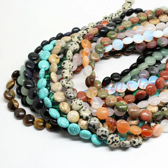 Pick style 1Strand 16"(40pcs)Natural stone Coin Loose Beads 10mm*5mm (w03005-w03018)Free Shipping
Pick style 1Strand 16"(40pcs)Natural stone Coin Loose Beads 10mm*5mm (w03005-w03018)Free Shipping