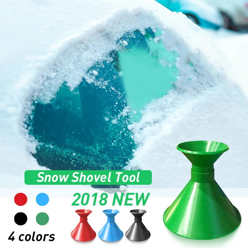 Ice Scraper Magic Outdoor Ice Shovel Cone Shaped Funnel Snow Remover Tool Useful Car Windshield Snow Removal Scrape ijskrabber
Ice Scraper Magic Outdoor Ice Shovel Cone Shaped Funnel Snow Remover Tool Useful Car Windshield Snow Removal Scrape ijskrabber