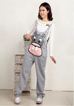 Autumn and winter jumpsuit pregnant women cartoon hippo pregnant women long pregnant women jumpsuit strap trousers
Autumn and winter jumpsuit pregnant women cartoon hippo pregnant women long pregnant women jumpsuit strap trousers