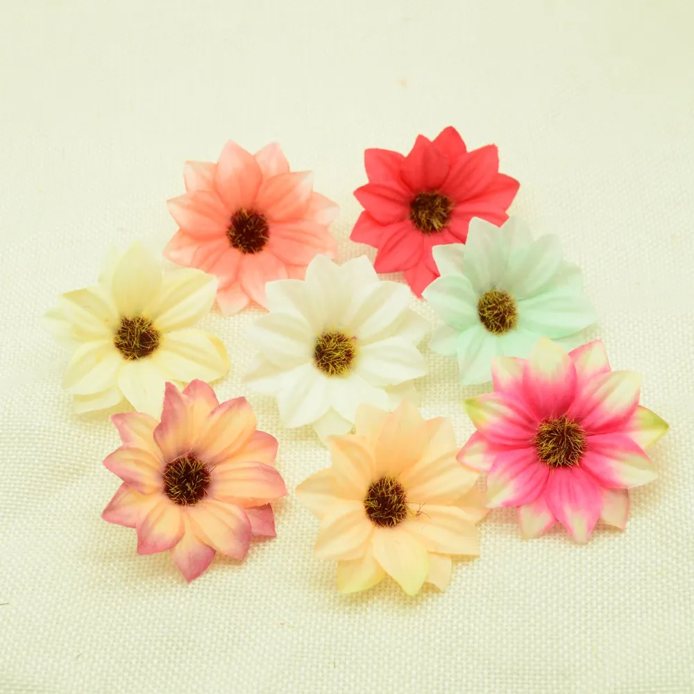 100pcs Silk sunflower fake daisy christmas wreath decor for home wedding accessories plastic flowers diy Artificial flowers
100pcs Silk sunflower fake daisy christmas wreath decor for home wedding accessories plastic flowers diy Artificial flowers