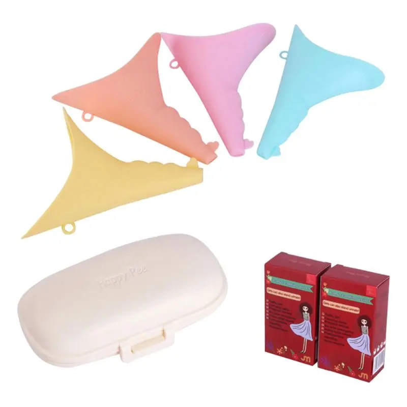 Multifunctional Female Urinal Outdoor Travel Emergency Portable Standing Silicone Urinal Storage Box
Multifunctional Female Urinal Outdoor Travel Emergency Portable Standing Silicone Urinal Storage Box