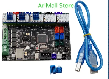 MKS Gen-L V1.0 Integrated Mainboard MKS Gen L v1.0 With 5pcs TMC2208 V1.0 Stepper Drivers For Tarantula & Tornado 3D Printer
MKS Gen-L V1.0 Integrated Mainboard MKS Gen L v1.0 With 5pcs TMC2208 V1.0 Stepper Drivers For Tarantula & Tornado 3D Printer