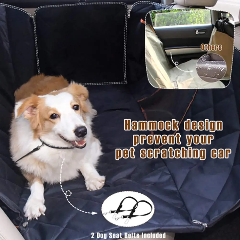 Waterproof Non-Scratch Practical Pet Seat Cover Dog Car Seat Cover with Mesh Viewing Window Storage Pocket Dog Hammock Cushion
Waterproof Non-Scratch Practical Pet Seat Cover Dog Car Seat Cover with Mesh Viewing Window Storage Pocket Dog Hammock Cushion